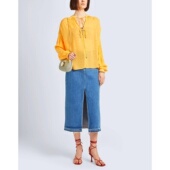 香港直邮Patrizia 女士 Pepe 1h可退 柏翠莎 佩佩 上衣 orange橙