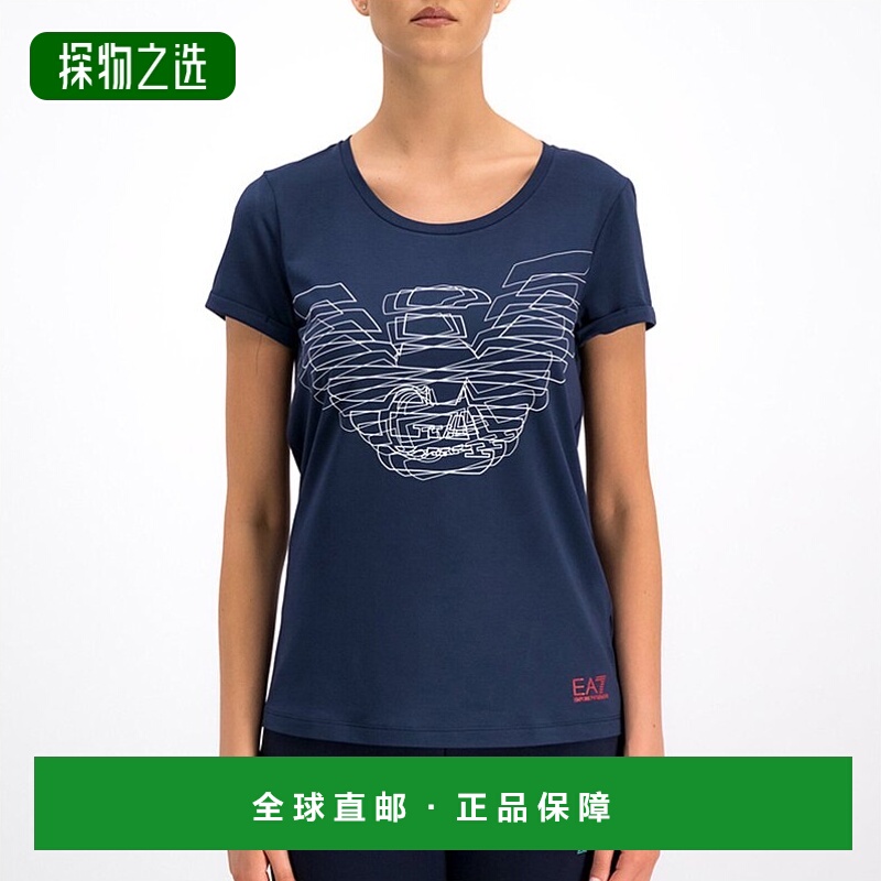 香港直邮EA7 Emporio Armani 圆领短袖T恤 3GTT04TJ28Z阿玛尼