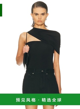 1h可退 香港直邮Helmut Lang 海尔姆特·朗 女士 腰带上衣 P06HW5