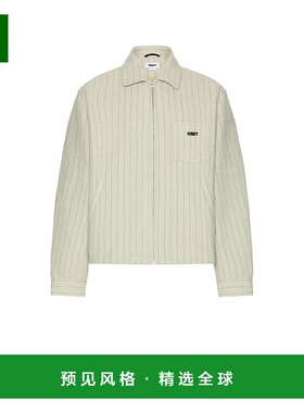 1h可退 香港直邮Obey 男士 Vernon 拉链夹克 121800609 舒适时尚