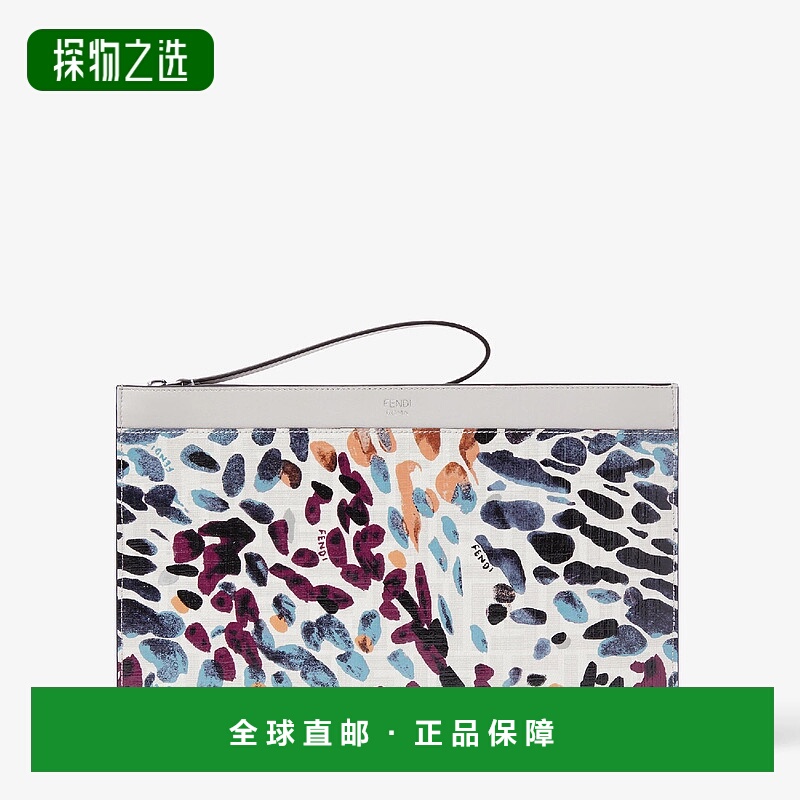 1h可退 欧洲直邮FENDI 芬迪 25秋冬 7N0134AVVFF1UX1 男士 手拿包