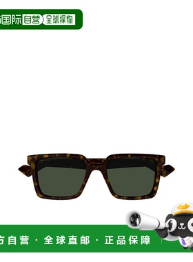 自营Gucci 几何框太阳镜 GG1540S古驰正品百搭显脸小高级感