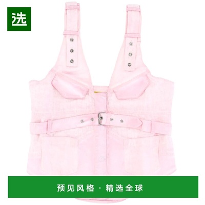 香港直邮MARQUES'ALMEIDA 女士T恤 PF25TP0682DRLPKPINK