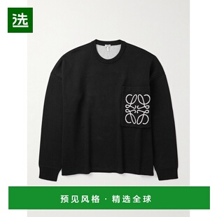 香港直邮LOEWE 罗意威 男士 Anagram 口袋毛衣 H526Y14KKI