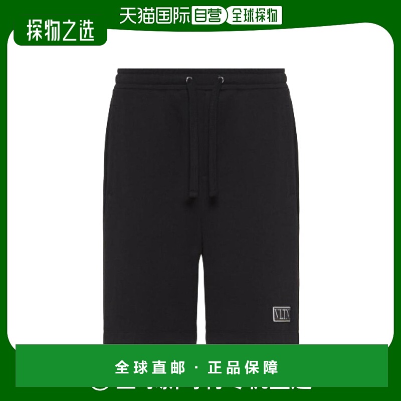 【99新未使用】香港直邮Valentino VLTN TAG 短裤 VMD02P6LB