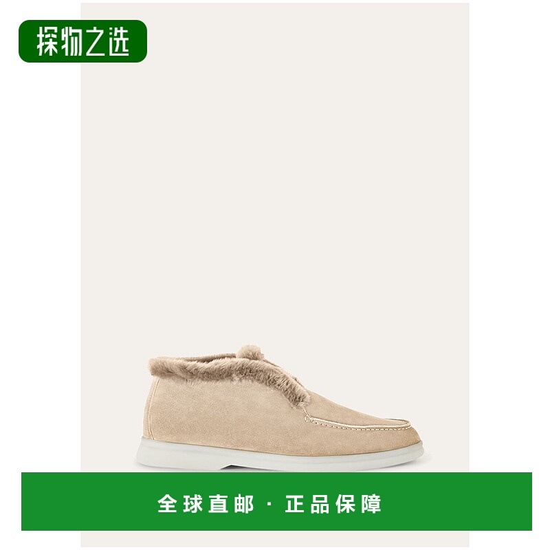 欧洲直邮LORO PIANA 25秋冬 FAG3602_D0BU 女士 平底鞋皮鞋