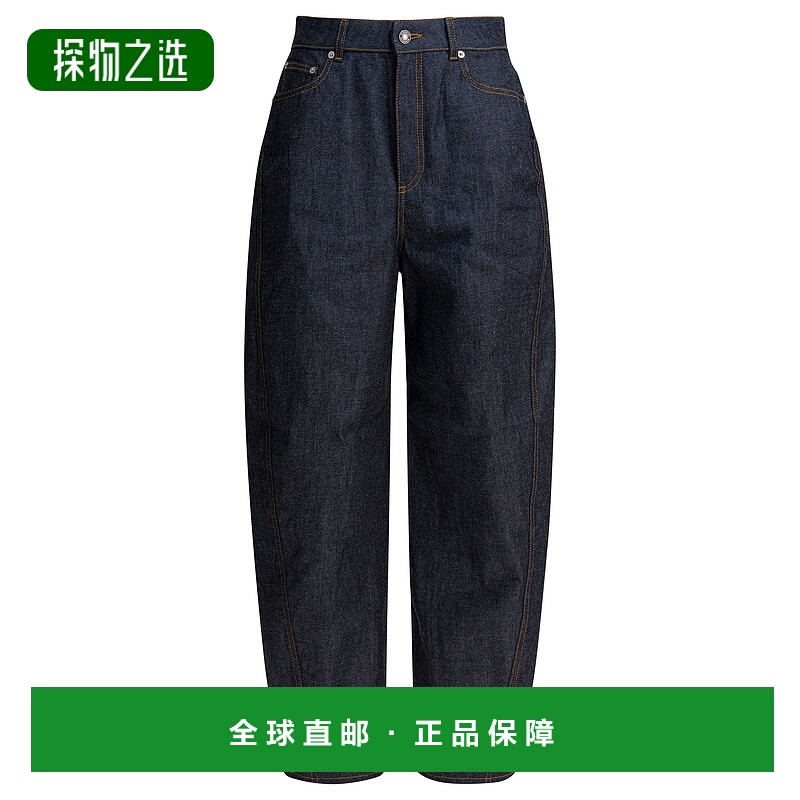 香港直邮Givenchy 纪梵希 女士 紀梵希原色繭型牛仔褲 BW51AE516P