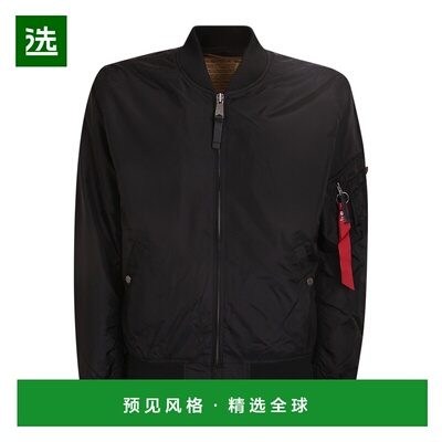 香港直邮ALPHA INDUSTRIES 男士夹克 19110303 SS2024 黑色