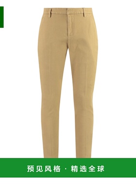 1h可退 香港直邮Dondup 男士 GAUBERT 棉质斜纹棉布裤子 UP235ASE