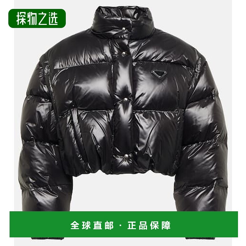 香港直邮Prada 普拉达 女士 Re-Nylon 短款羽绒夹克