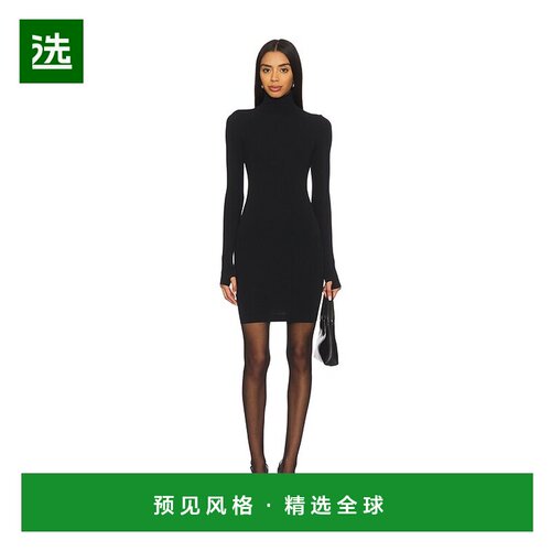 1h可退 香港直邮COMMANDO 女士 芭蕾式高领迷你连衣裙 KT092性感