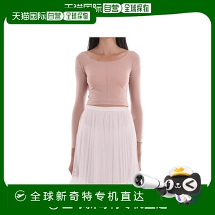 T恤 香港直郵Dior logo短款 長袖 924S18AM8014220迪奧
