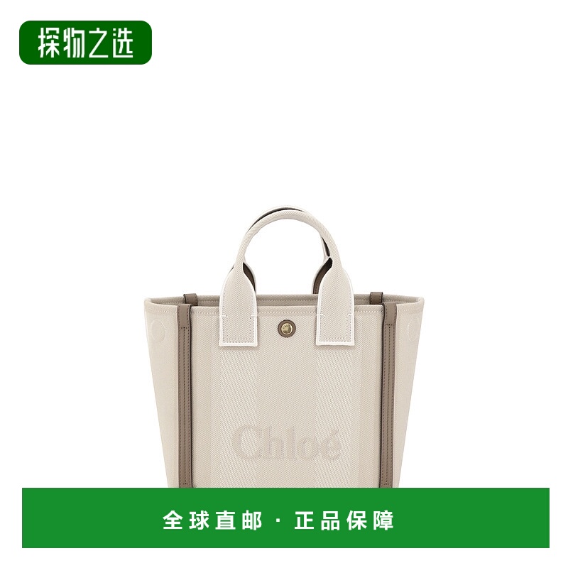 1h可退 香港直邮Chloe 蔻依 女士 Carry Logo 細節小號托特包 CHC