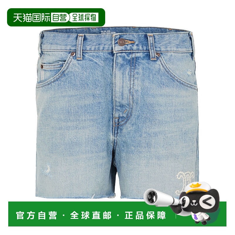 1h可退 香港直邮Celine 思琳 女士 Skate 水洗短裤(sweet honey)