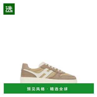 1h可退 香港直邮Hogan 男士 H630 多色绒面革布织运动鞋 HXM6300F