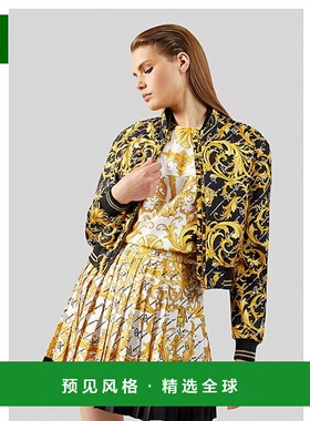 香港直邮Versace 刺绣徽标棒球外套 A85811A232981A7900范思哲