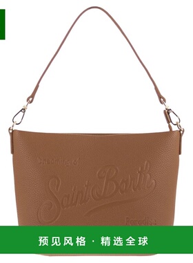 1h可退 香港直邮Mc2 Saint Barth 女士 Aline Logo 壓花單肩包 AL