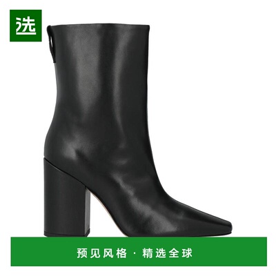 1h可退 【美国直邮】MSGM Ankle boot 女鞋时装靴 真皮圆头方跟包