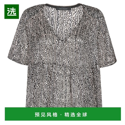 欧洲直邮IKKS  NOURTE  女士豹纹性感上衣BS11135-02服装