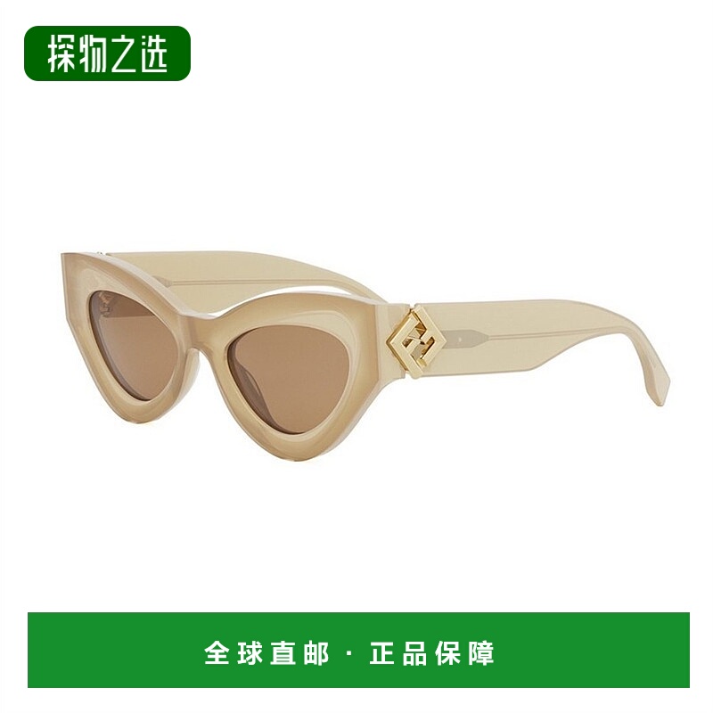 1h可退 香港直邮Fendi 芬迪 女士 FF FE40146I 57E 钻石太阳镜 FE