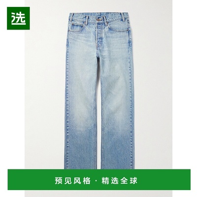 1h可退 香港直邮Celine 思琳 男士 Kurt 直筒牛仔褲 2N574930F