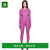 时尚 1h可退 修 Serre紫色全印月亮连体裤 女装 美国直邮 Marine