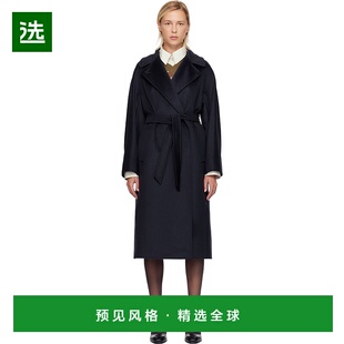 1h可退 香港直邮Weekend Max Mara 女士 海军蓝 Resina 大衣 2525