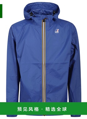 香港直邮K-WAY 男士夹克 K004BD0063 蓝色 Claude 连帽休闲夹克