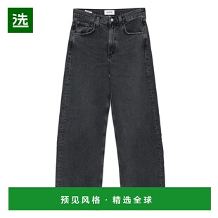 香港直邮AGOLDE 女士牛仔裤 A1971818SYBL AW2025 黑色 LOW CURVE