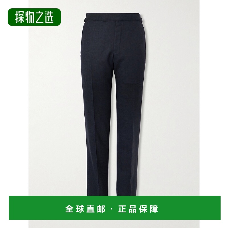 香港直邮Tom Ford 汤姆·福特 男士 O'Connor 直筒织纹弹力羊毛西