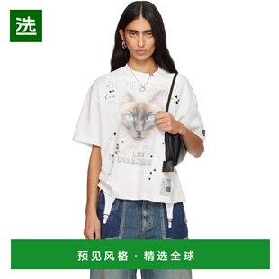 1h可退 香港直邮Maison Mihara Yasuhiro 三原康裕 女士 白色 Cat