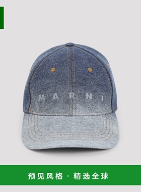 香港直邮MARNI 男士帽子 CLZC0108A1USCY70GBB90 SS2026 蓝色