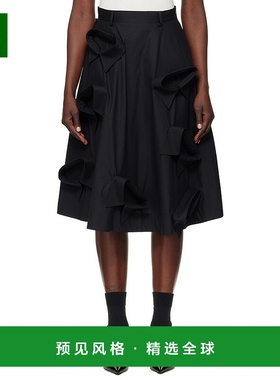 1h可退 香港直邮Moschino 莫斯奇诺 女士 黑色 Multi Collars 半