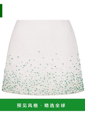 香港直邮Dior Dioriviera 迷你裙羊毛半身裙 441J92X1524迪奥