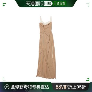 香港直邮Jacquemus 1061 223DR019 徽标吊带连衣裙