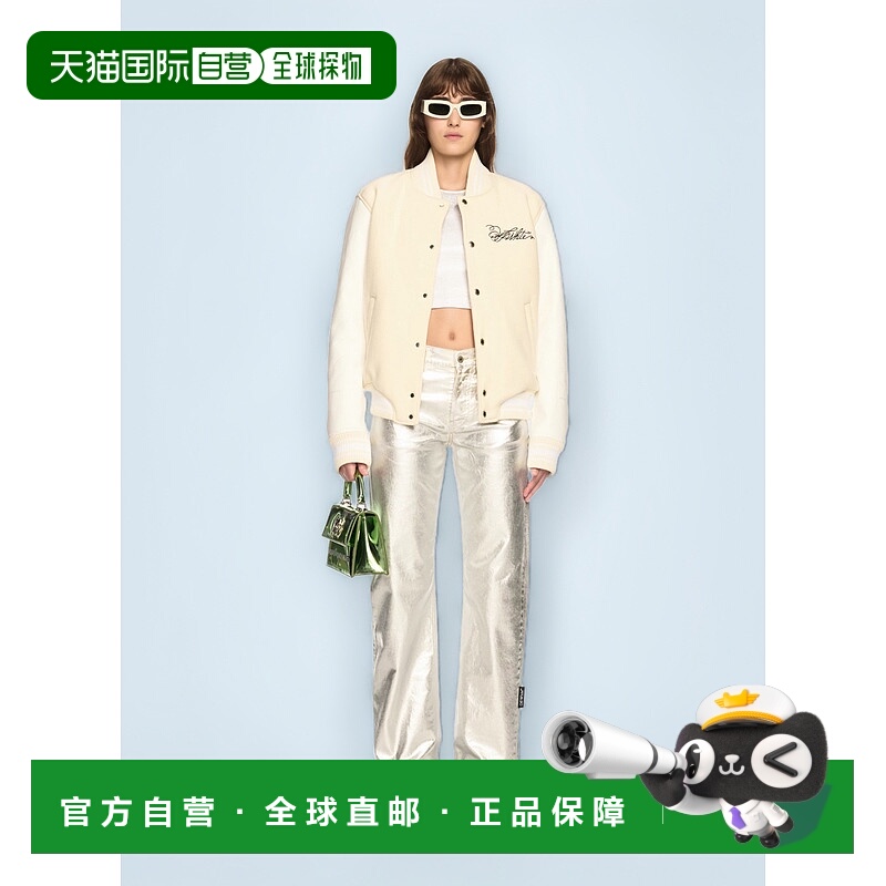 1h可退 香港直邮Off-white 女士 Valley 玫瑰运动夹克 OWEK006S25