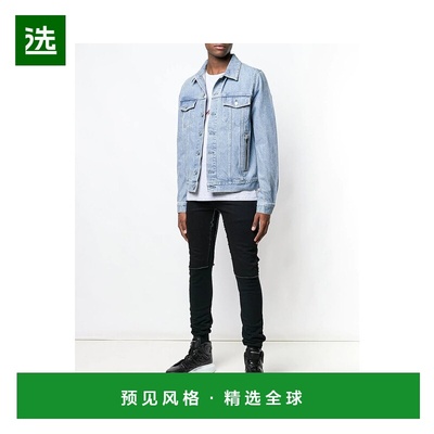 香港直邮Balmain 拼贴修身休闲长裤 RH15243D016