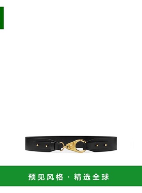 香港直邮Versace 钩扣腰带 1018365DV3T范思哲牛皮