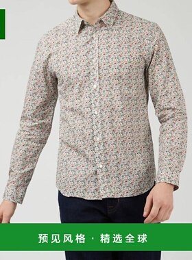 1h可退 【美国直邮】ben sherman 男士 衬衫长袖花衬衫