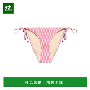 香港直邮Nanushka NW22SSBB00531OBLONGCHECKPINK 格纹比基尼泳裤
