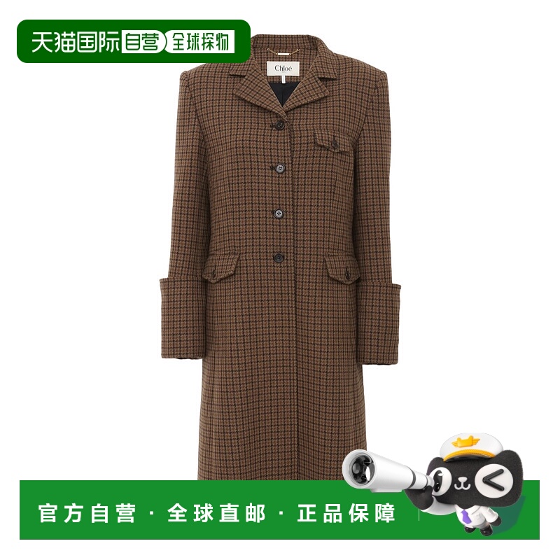 香港直邮Chloe 长袖大衣 CH25WMA14169-