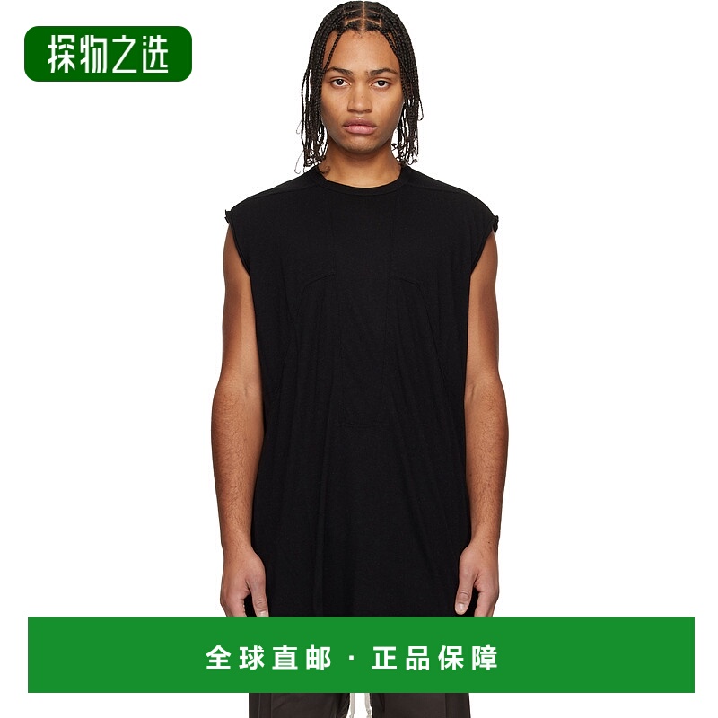 香港直邮rick owens 瑞克·欧文斯 男士 黑色 Concordians Splint