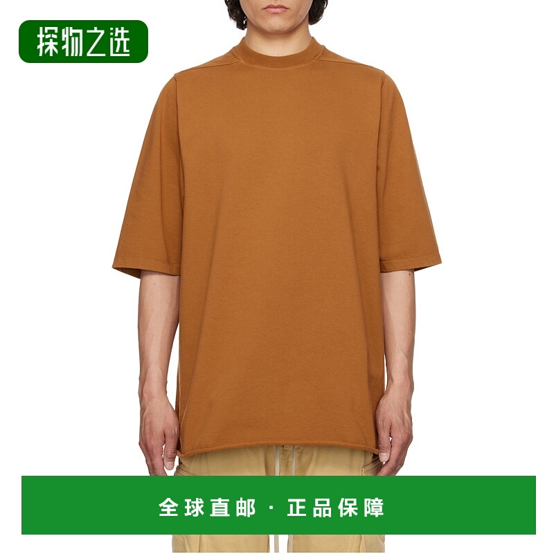 香港直邮Rick Owens Drkshdw 圆领T恤 DU01E3274RIG