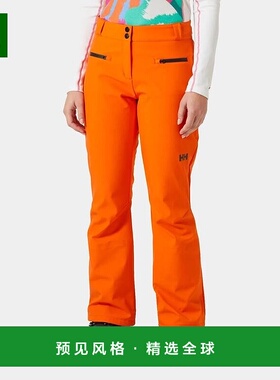 欧洲直邮Helly Hansen 女士橙色聚酰胺Bellissimo2滑雪裤休闲裤