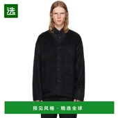 针织衫 1h可退 242 LEGACY黑色毛绒针织开衫 男装 美国直邮 OUR