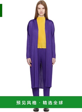 1h可退 香港直邮Pleats Please Issey Miyake 女士 紫色 Monthly