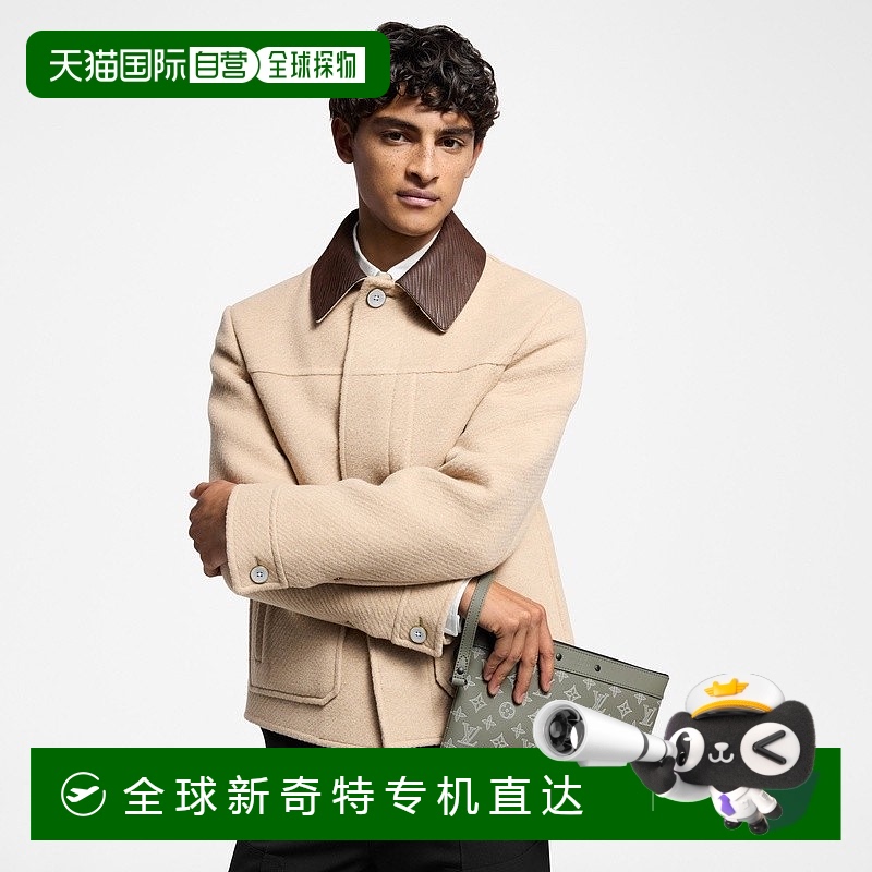 1h可退 欧洲直邮LV/路易威登 To-Go男士橄榄绿老花小牛皮