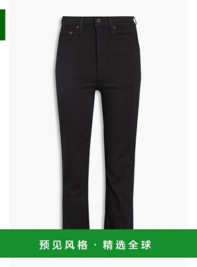 1h可退 香港直邮rag bone 瑞格布恩 女士 Wren 短款高腰细脚牛仔