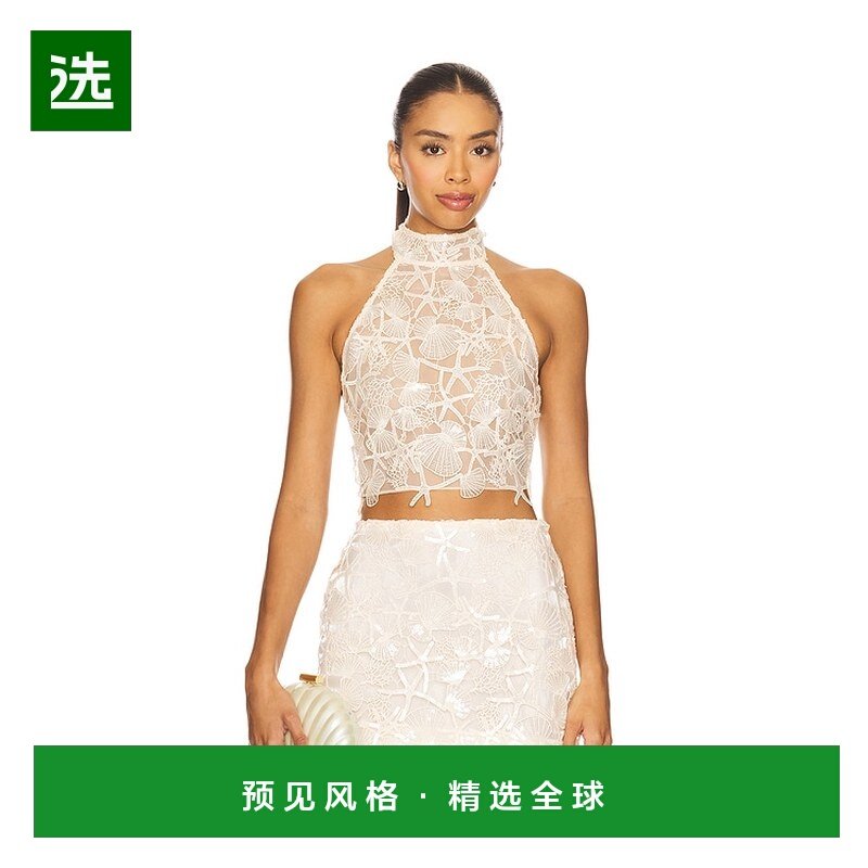 1h可退 香港直邮retrofete 女士 Louelle 珠片上衣 RPF251167811,女装/女士精品,T恤,淘宝优惠券,粉丝福利购,淘宝优惠卷