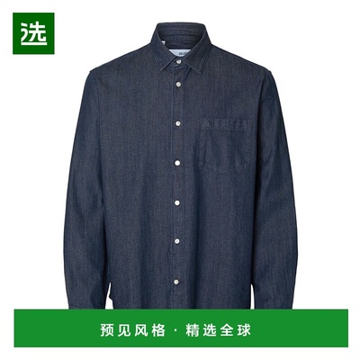Selected 牛仔衬衫 16097482思莱德新款男装